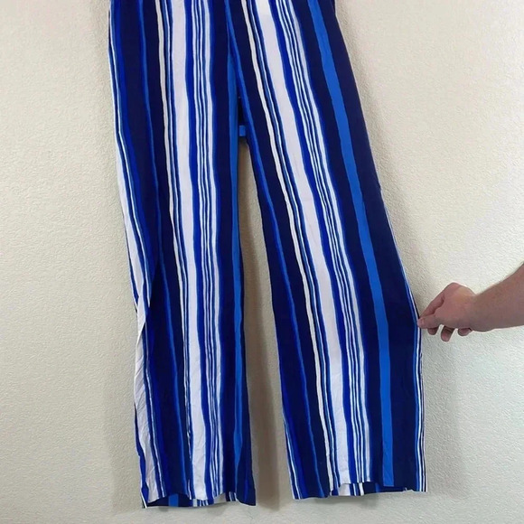 Lilly Pulitzer blue and white striped palazzo pants size xs - Picture 5 of 9